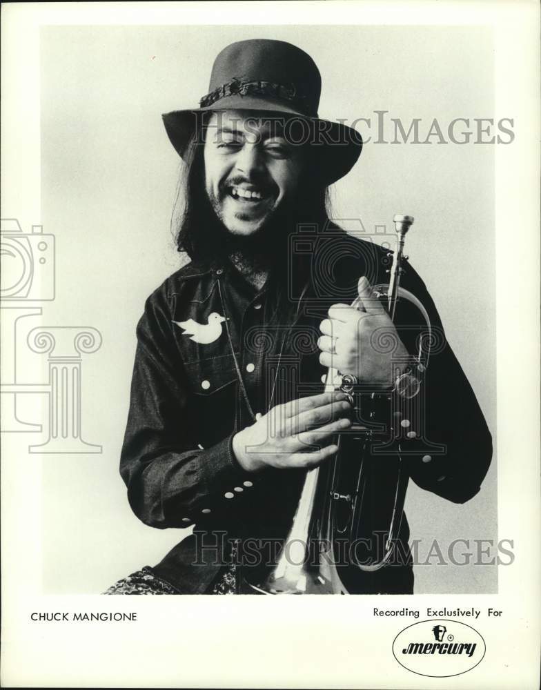 1972 Press Photo Musician Chuck Mangione - hcp92823- Historic Images