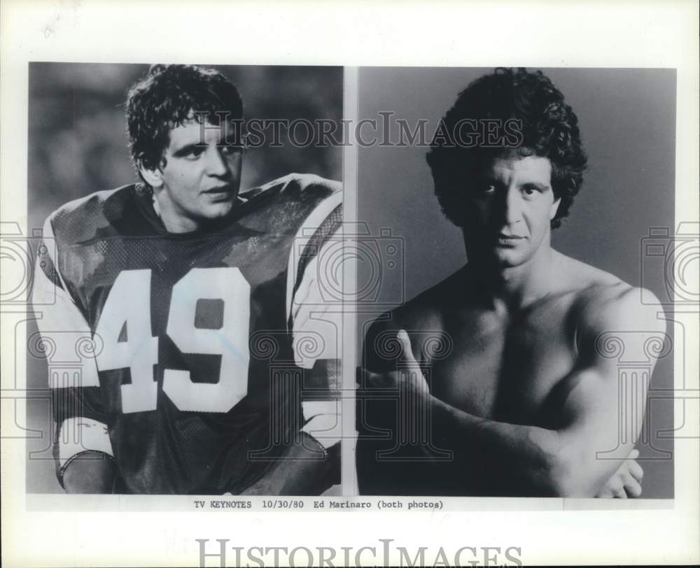 1980 Press Photo Actor Ed Marinaro - hcp93154- Historic Images