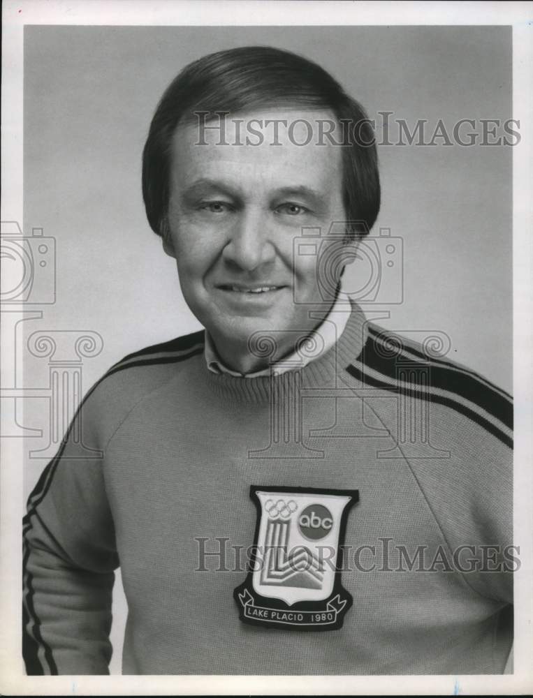 1986 Press Photo ABC Sportscaster Jim McKay- Historic Images