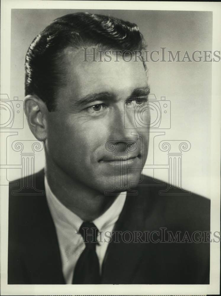 1965 Press Photo Bill Malone, Host of &quot;Supermarket Sweep&quot; ABC Game Show- Historic Images