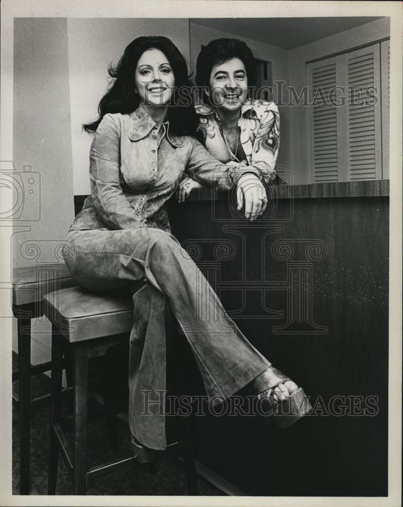 1974 Press Photo Dancer Little Egypt &amp; Husband-Manager Charles Curtis- Historic Images