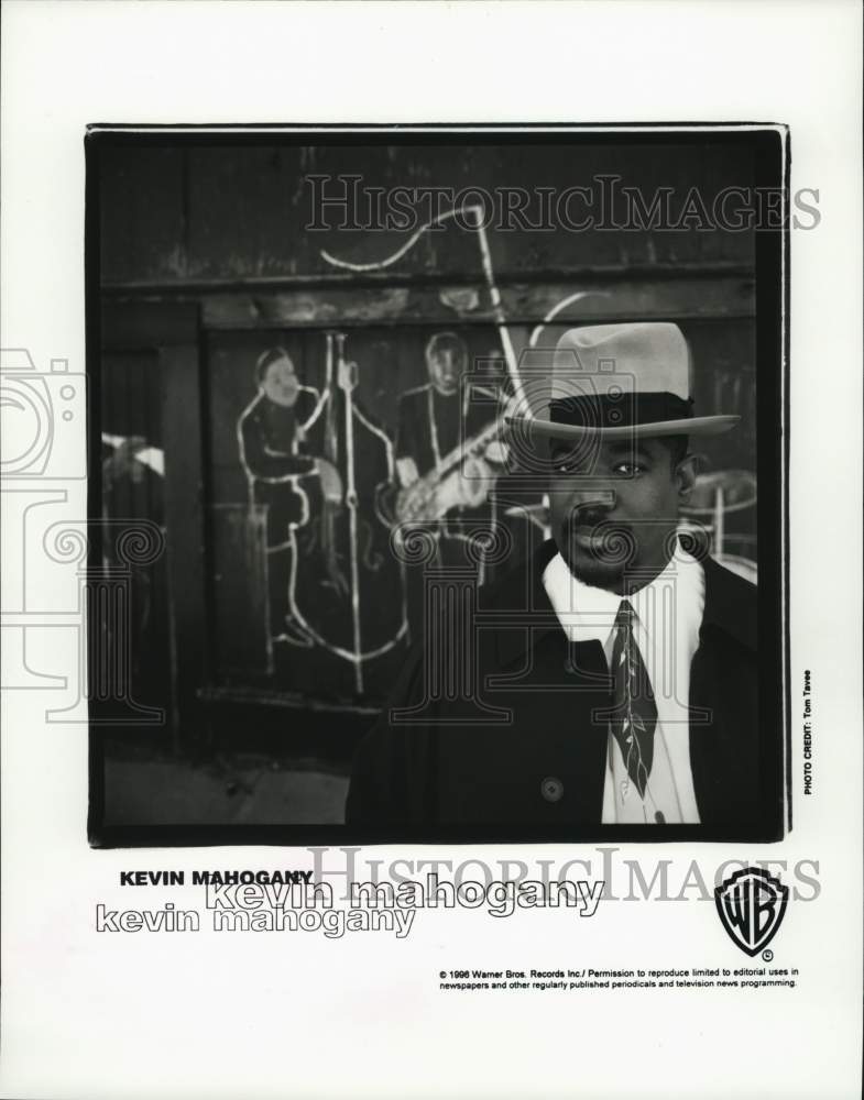 1996 Press Photo Entertainer Kevin Mahogany. - hcp96073- Historic Images