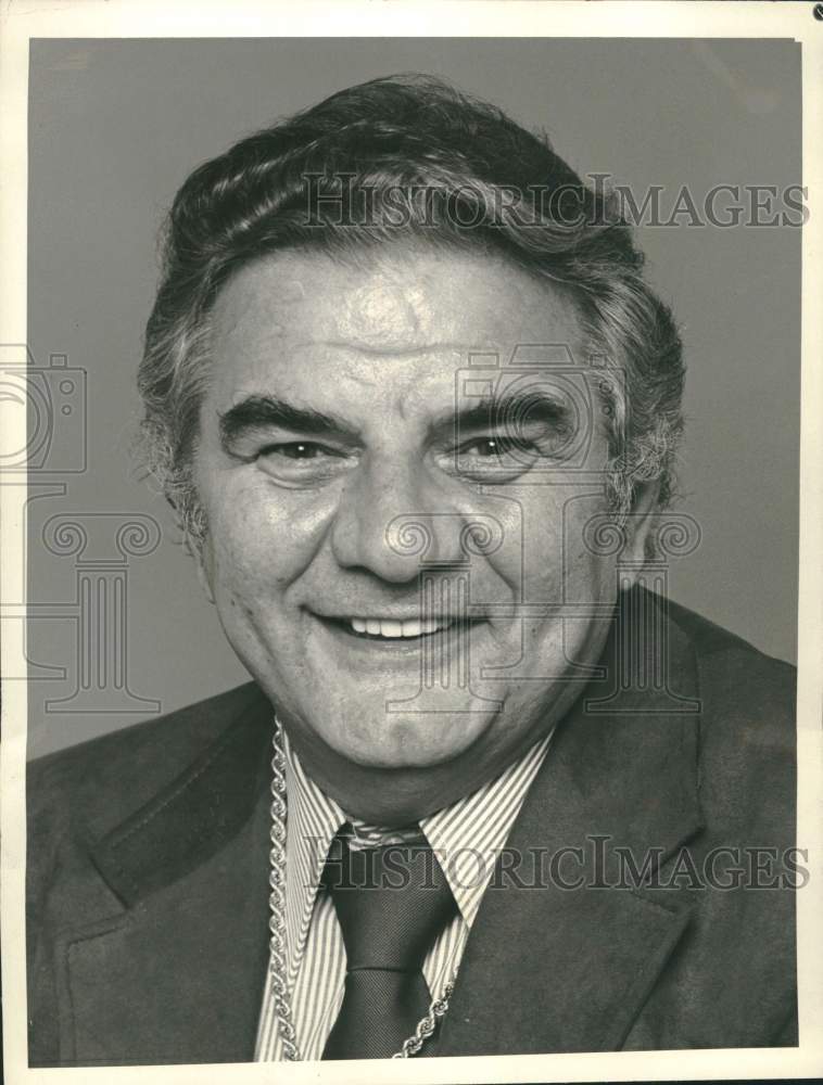 1979 Press Photo Jimmy &quot;The Greek&quot; Snyder, Featured on &quot;The NFL Today&quot;- Historic Images