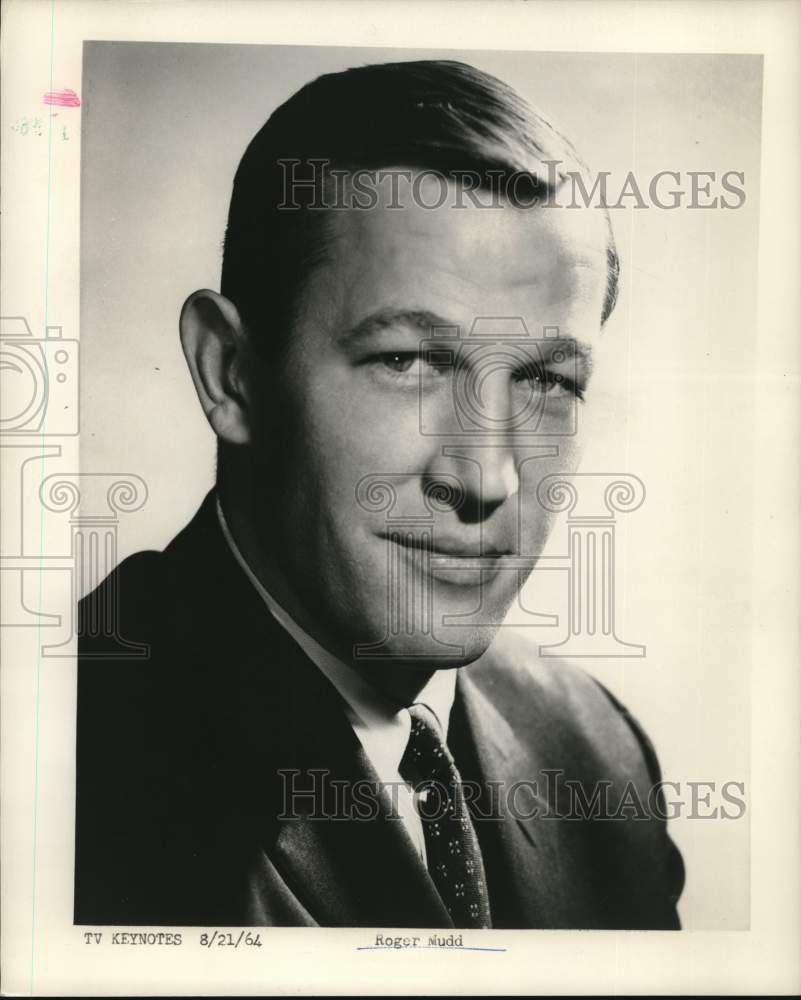 1964 Press Photo Roger Mudd, CBS Newsman - hcq00011