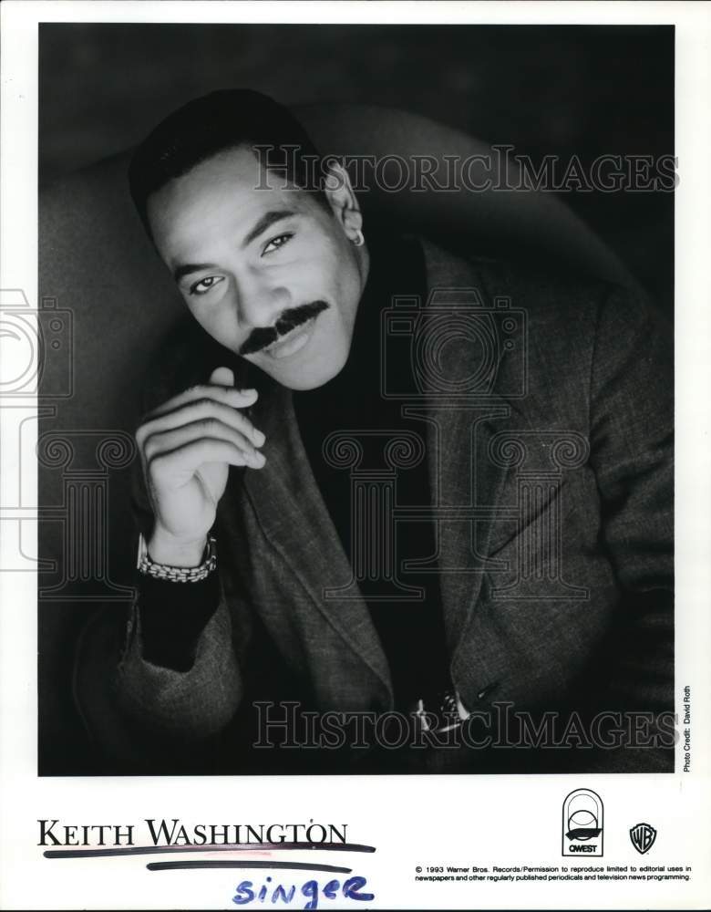 1994 Press Photo Keith Washington, Singer - hcq02155- Historic Images