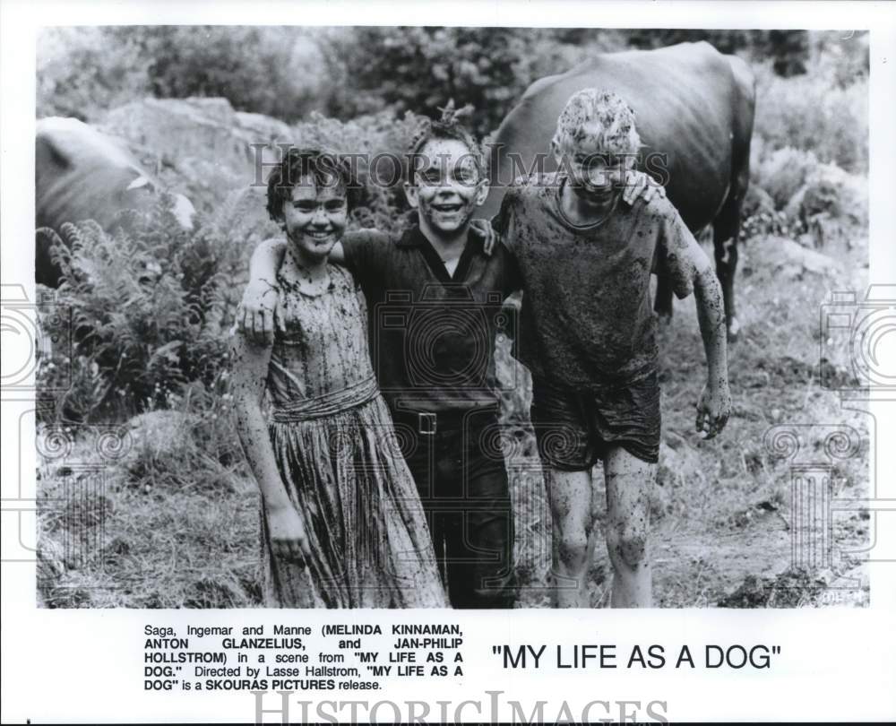 Press Photo Actress Melinda Kinnaman, co-stars in &quot;My Life as a Dog&quot; Movie- Historic Images