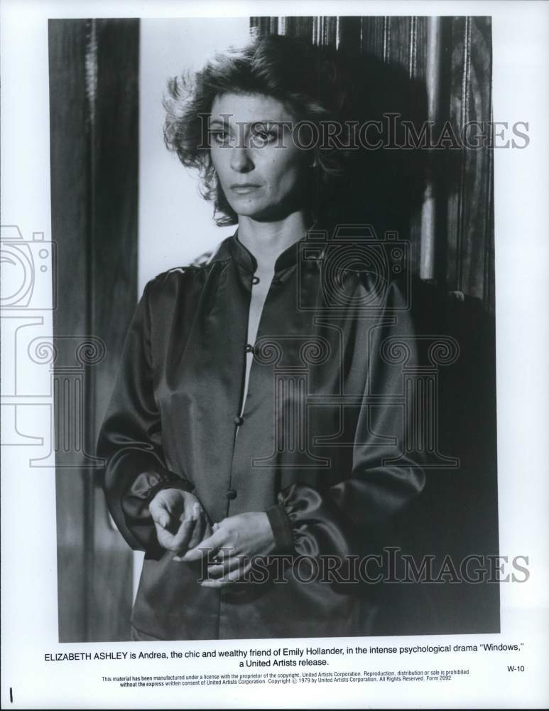 1979 Press Photo Elizabeth Ashley stars as Andrea in United Artists&#39; &quot;Windows&quot;- Historic Images