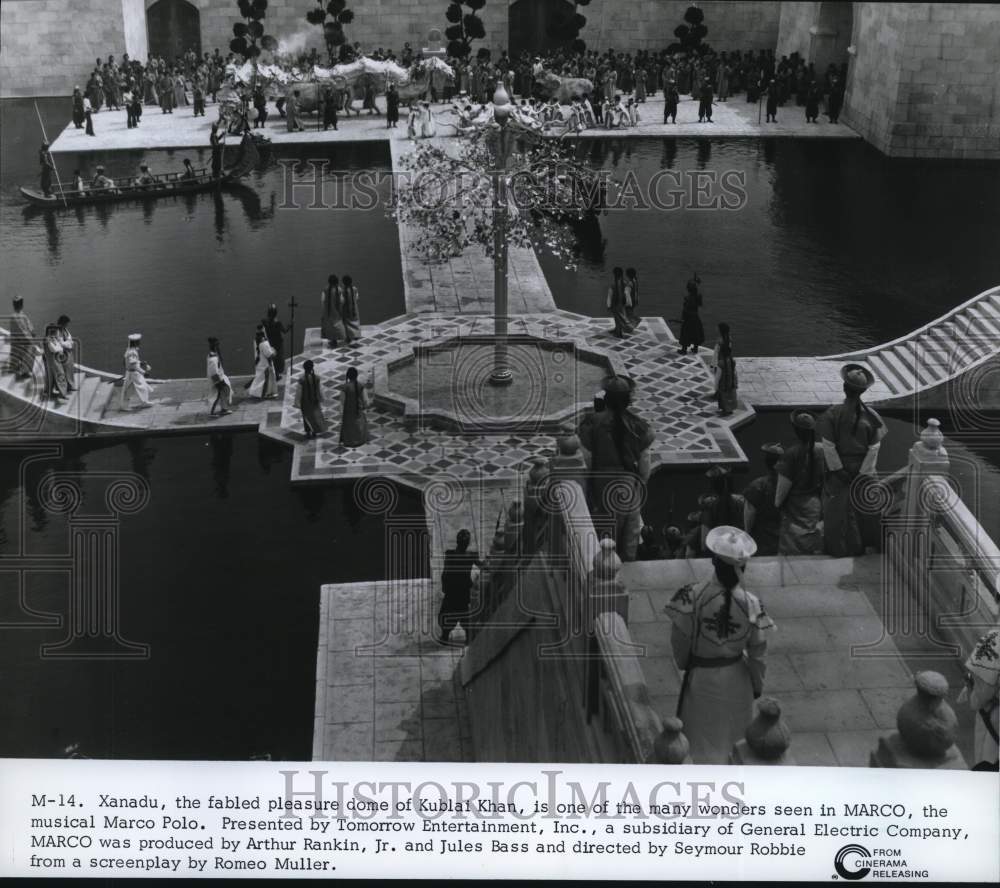Press Photo Xanadu in "Marco" Film - hcq11062- Historic Images