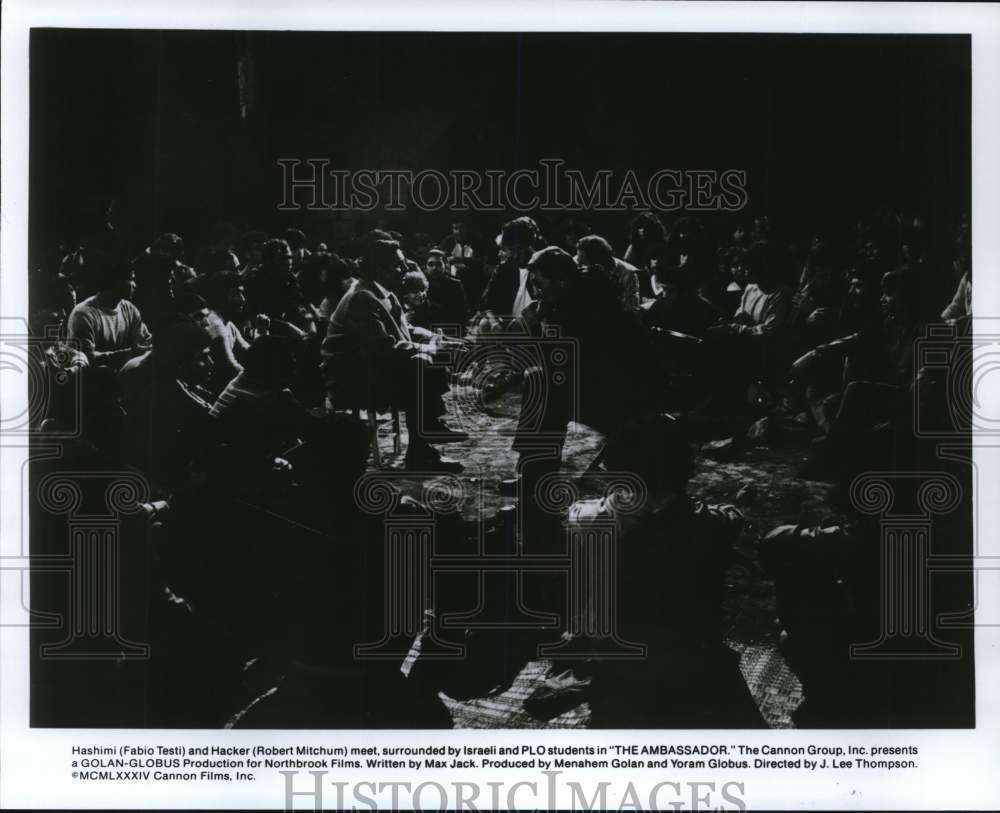 1984 Press Photo &quot;The Ambassador&quot; Movie Scene - hcq15808- Historic Images