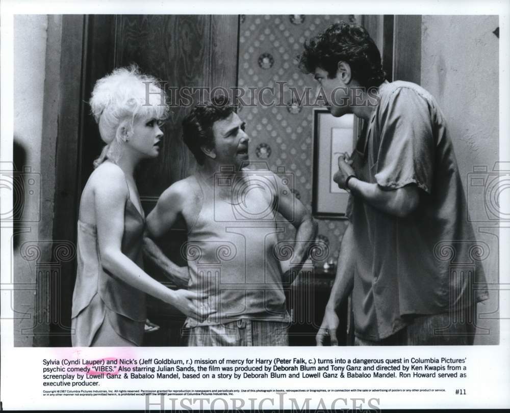 1987 Press Photo &quot;Vibes&quot; Movie Scene - hcq20421- Historic Images