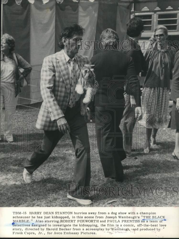 Press Photo Actor Harry Dean Stanton in &quot;The Black Marble&quot; Movie - hcq26005- Historic Images