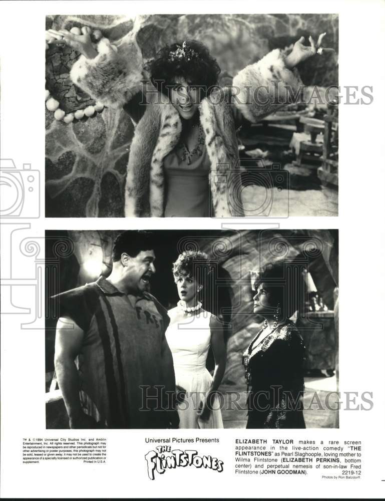 1994 Press Photo &quot;The Flintstones&quot; Movie Scenes - hcq26406- Historic Images