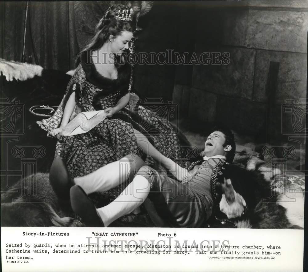 1968 Press Photo &quot;Great Catherine&quot; Movie Scene - hcq29074- Historic Images