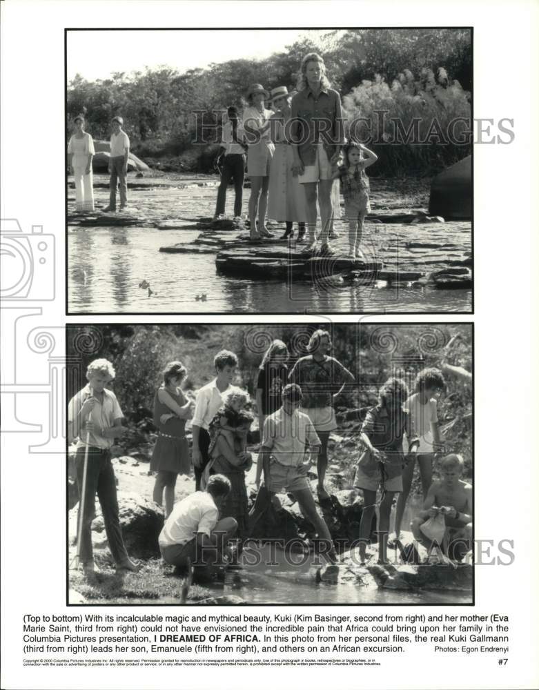 2000 Press Photo "I Dreamed of Africa" Movie Scenes - hcq31121