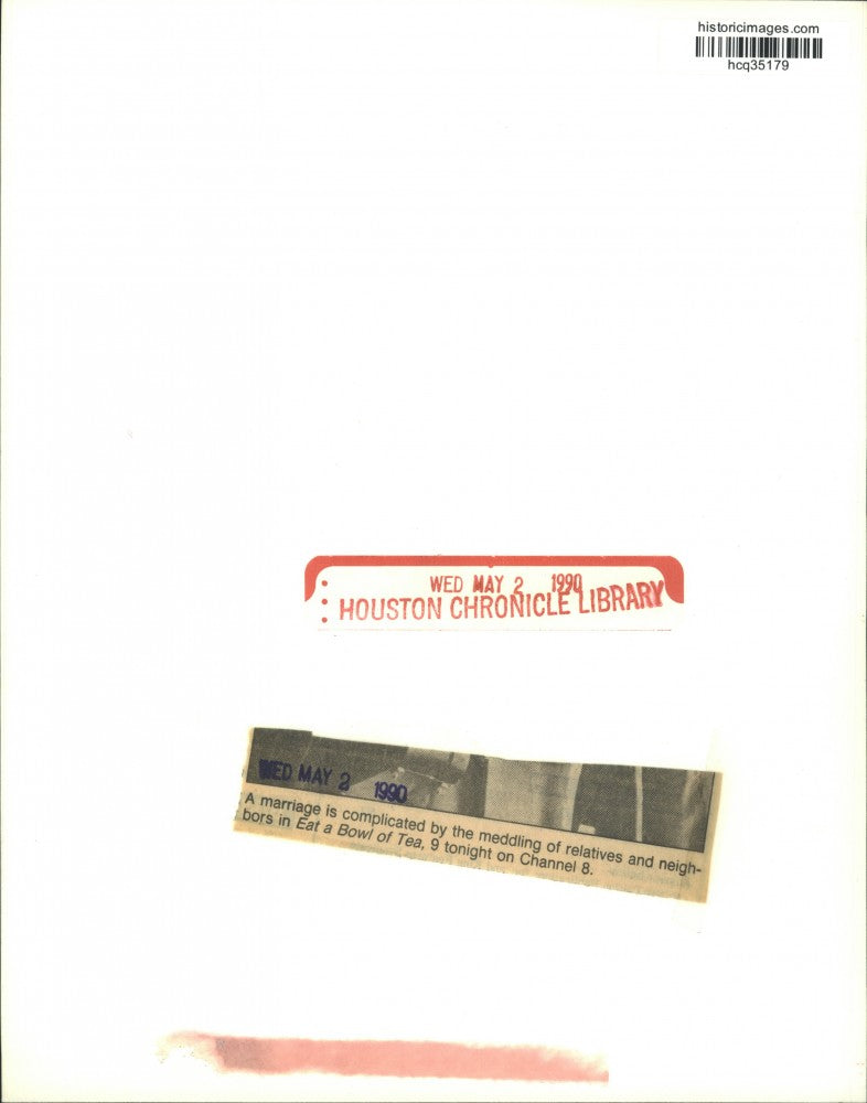 1990 Press Photo The cast in scenes from "Eat a Bowl of Tea," on PBS.