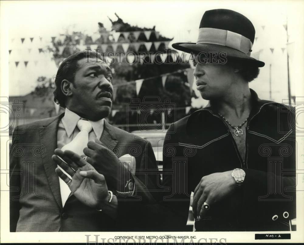 1972 Press Photo Actors in &quot;Hit Man&quot; Movie - hcq39665