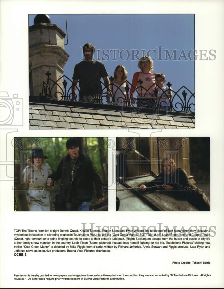 Press Photo &quot;Cold Creek Manor&quot; Movie Scenes - hcq40435- Historic Images