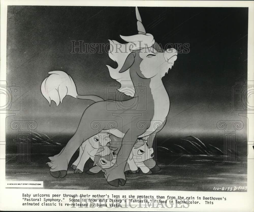 1969 Press Photo &quot;Fantasia&quot; Animated Movie Scene - hcq43032- Historic Images