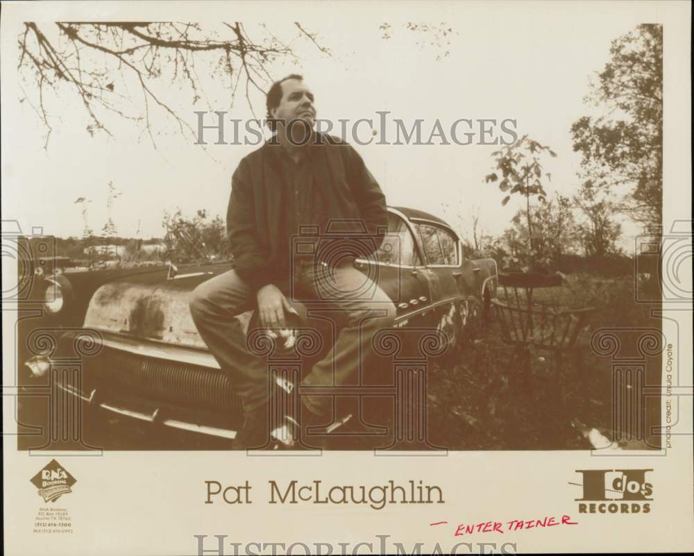 1995 Press Photo Entertainer Pat McLaughlin - hcq44998- Historic Images