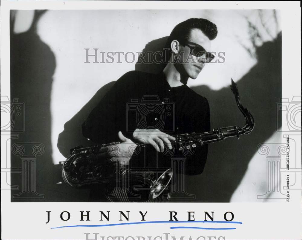 1988 Press Photo Musician Johnny Reno - hcq45013- Historic Images