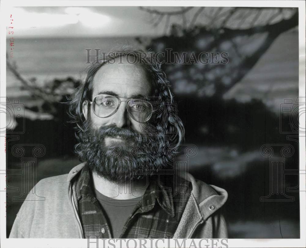 1984 Press Photo George Winston, Music Writer - hcq45028- Historic Images