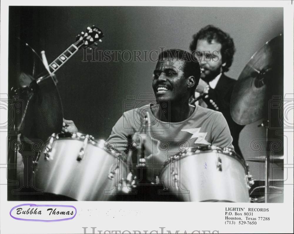 1989 Press Photo Musician Bubbha Thomas - hcq45034- Historic Images