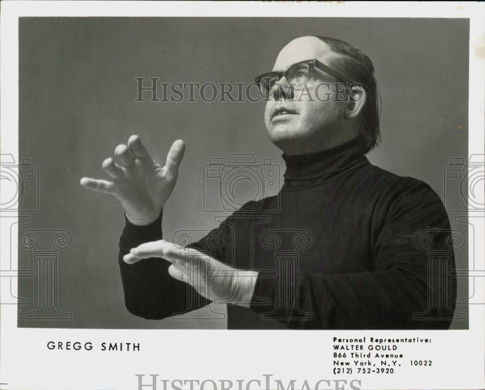 1984 Press Photo Gregg Smith, Concert Chorale of Houston - hcq45052- Historic Images