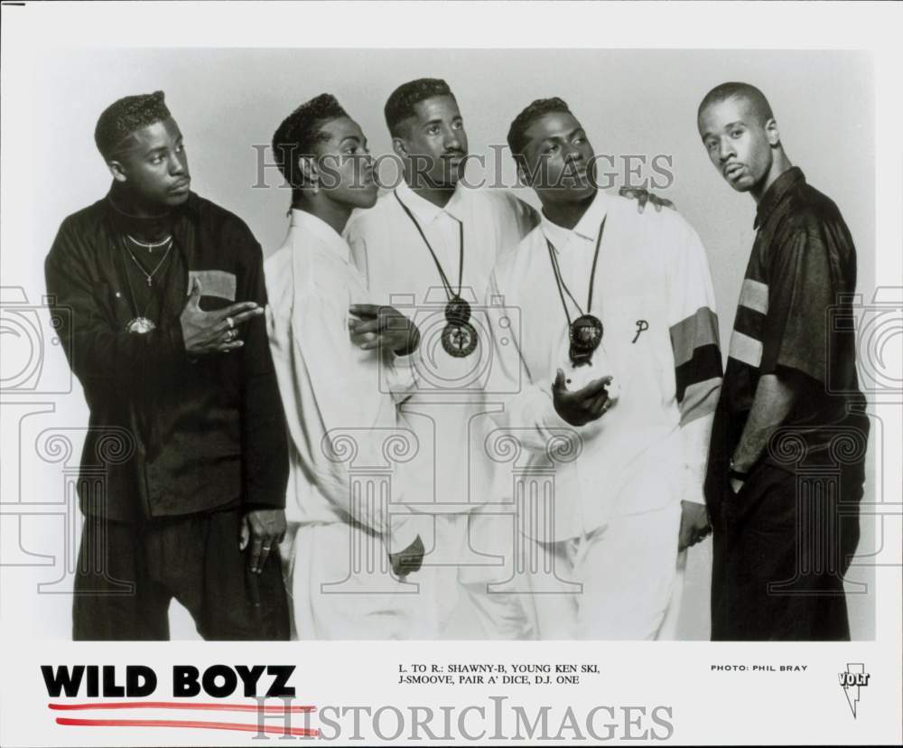 1989 Press Photo Wild Boyz, Music Group - hcq45076- Historic Images