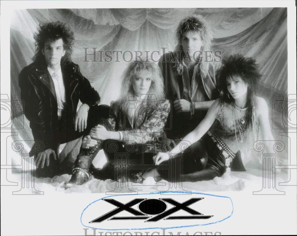 1988 Press Photo XOX, Music Group - hcq45080- Historic Images