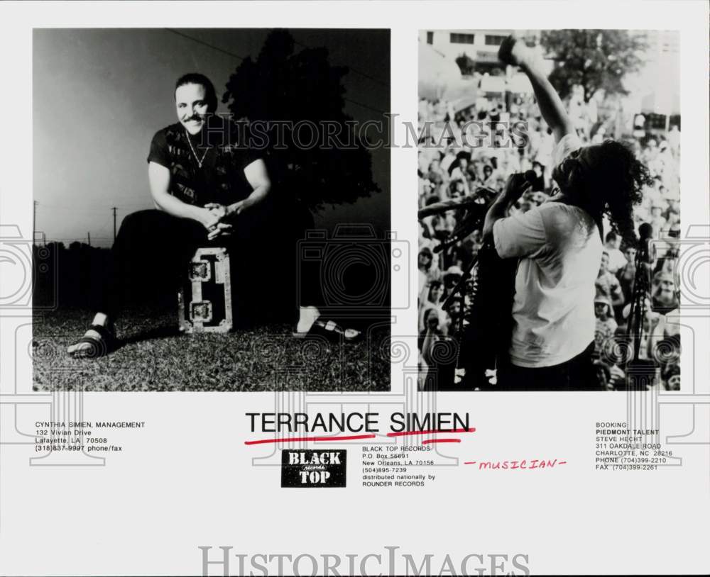 1997 Press Photo Musician Terrance Simien - hcq45086- Historic Images