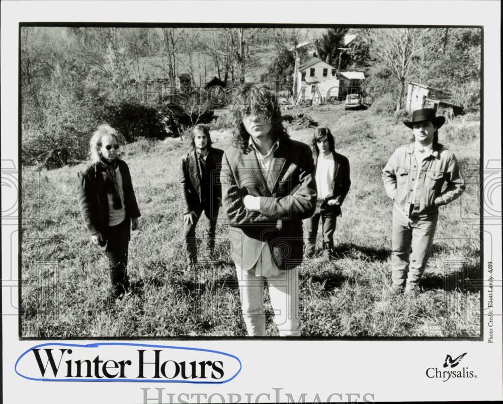 1989 Press Photo Winter Hours, Rock Group - hcq45095- Historic Images