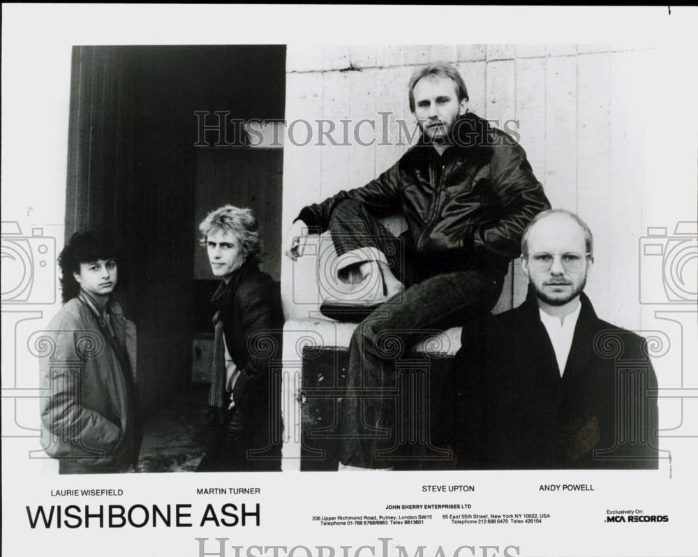 1981 Press Photo Wishbone Ash, Music Group - hcq45097- Historic Images