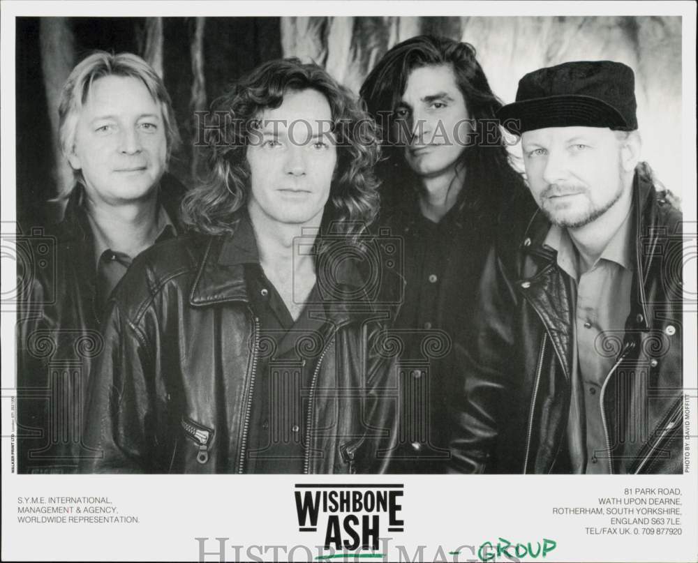 1988 Press Photo Wishbone Ash, Music Group - hcq45099- Historic Images