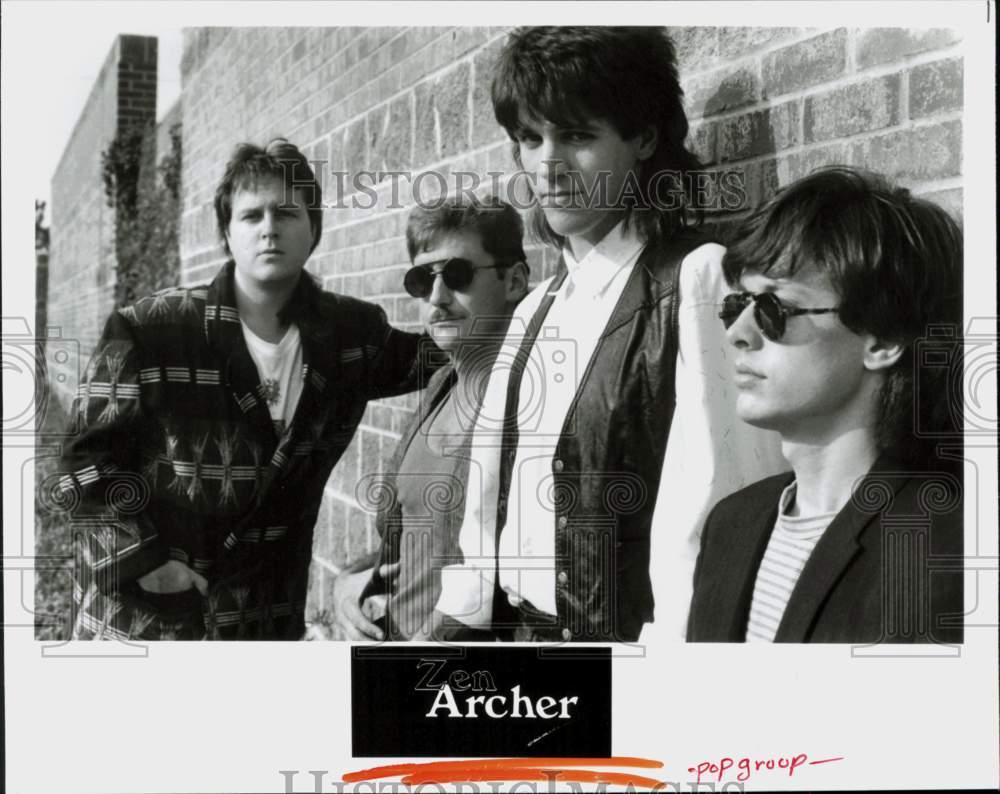 1991 Press Photo Zen Archer, Pop Music Group - hcq45104- Historic Images