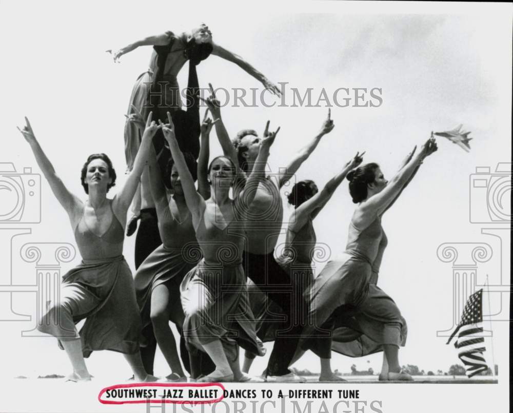 1984 Press Photo Southwest Jazz Ballet - hcq45105- Historic Images