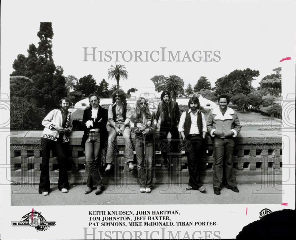 1981 Press Photo The Doobie Brothers, Music Group - hcq45115- Historic Images