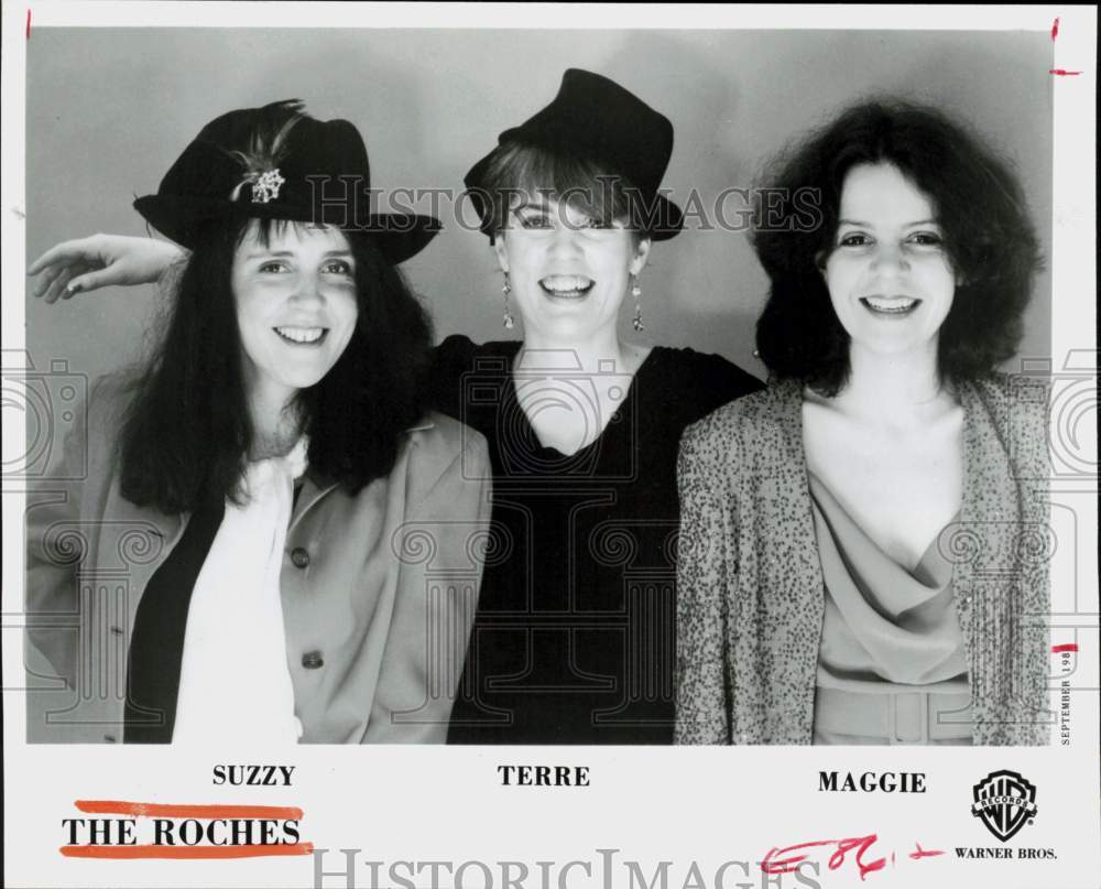 1982 Press Photo The Roches, Music Group - Suzzy, Terre, Maggie - hcq45127- Historic Images