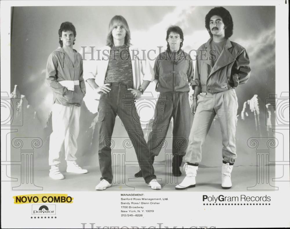 1982 Press Photo Novo Combo, Music Group - hcq45139- Historic Images