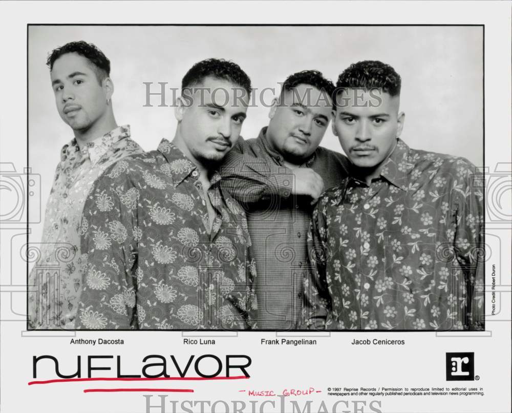 1997 Press Photo Nu Flavor, Music Group - hcq45145- Historic Images