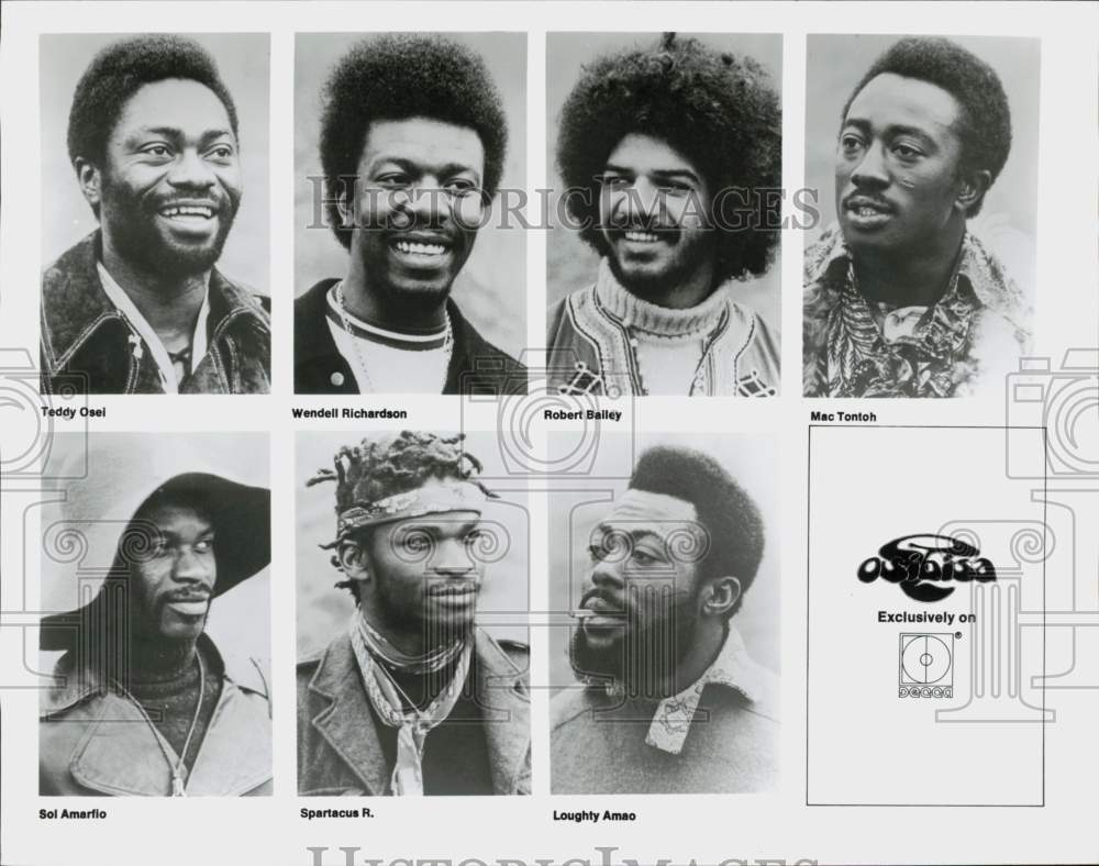 Press Photo Osibisa, Music Group - hcq45161- Historic Images