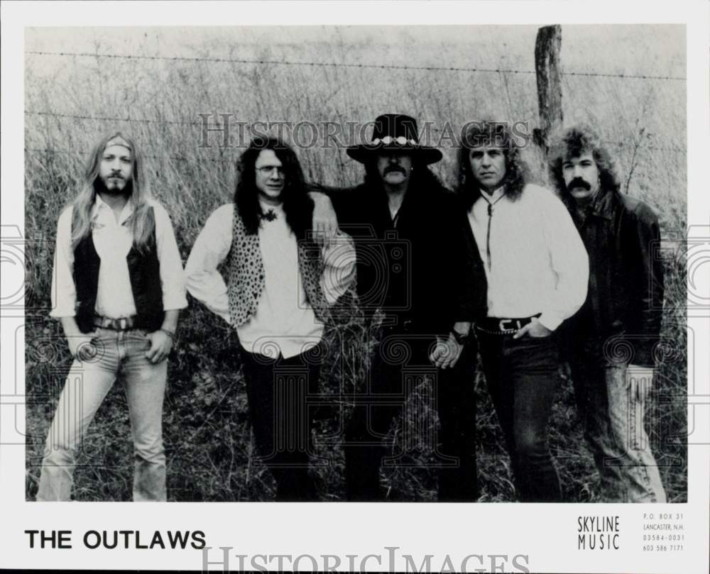 1990 Press Photo The Outlaws, Music Group - hcq45169- Historic Images