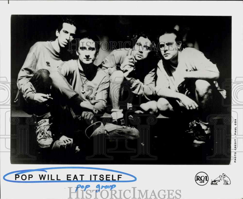 1991 Press Photo Pop Will Eat Itself, Music Group - hcq45172- Historic Images