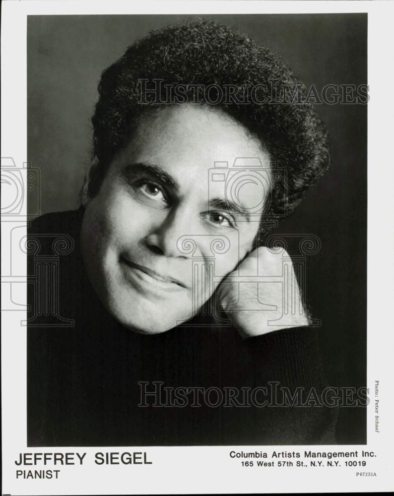 Press Photo Jeffrey Siegel, Pianist - hcq45185- Historic Images