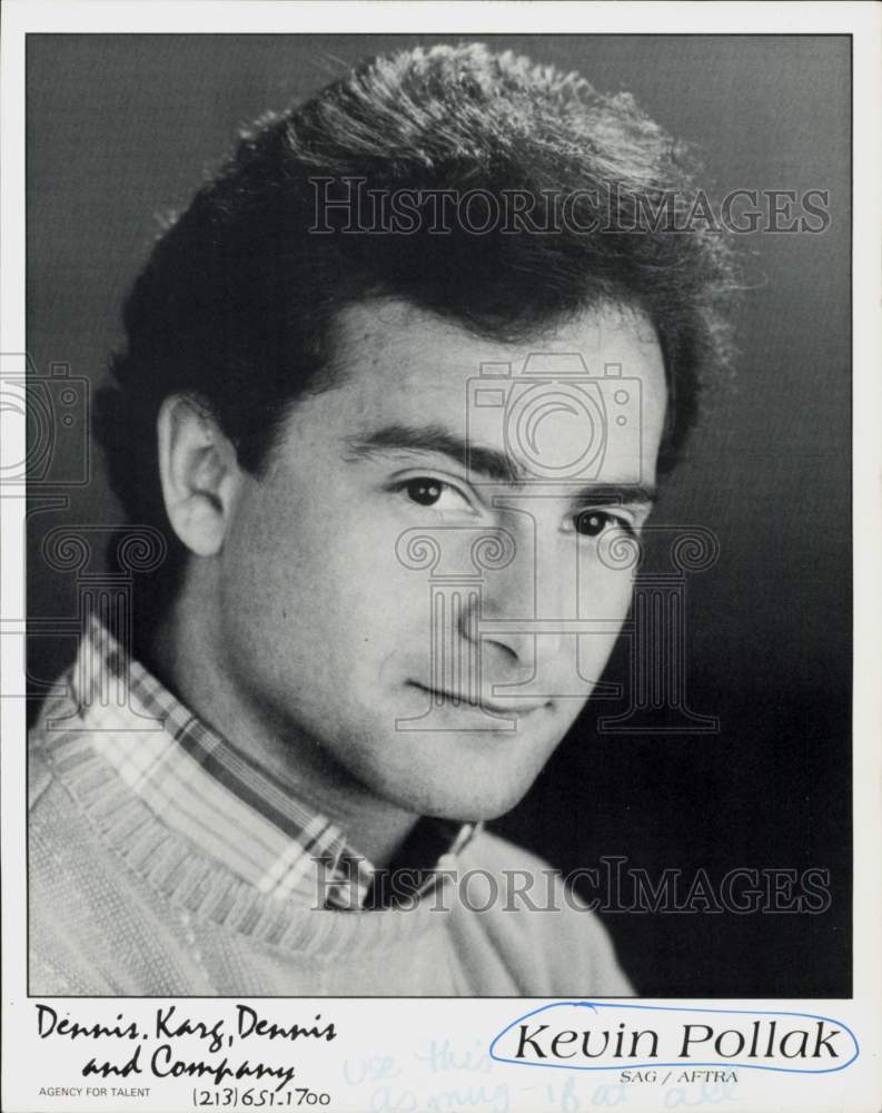 1987 Press Photo Comedian Kevin Pollak - hcq45198- Historic Images