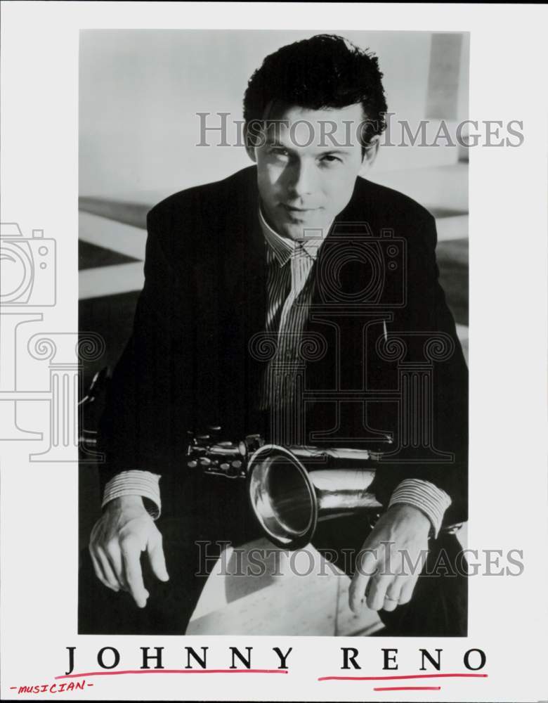 1997 Press Photo Musician Johnny Reno - hcq45226- Historic Images