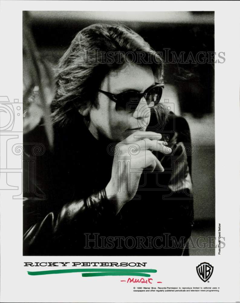 1990 Press Photo Musician Ricky Peterson - hcq45232- Historic Images