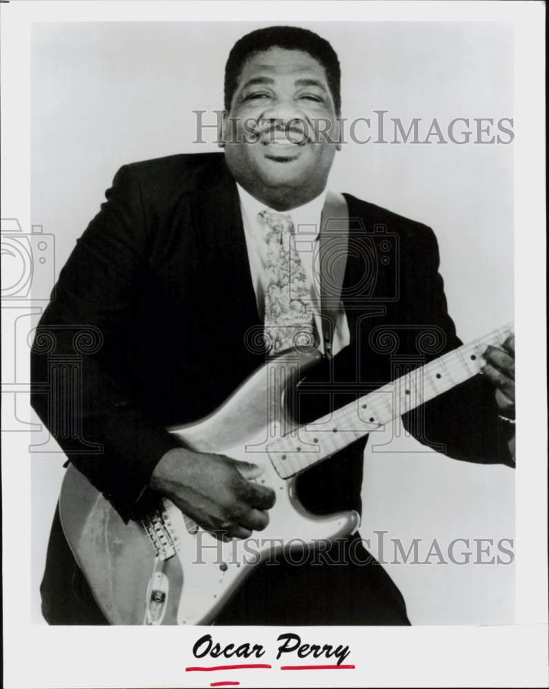 1997 Press Photo Musician Oscar Perry - hcq45244- Historic Images