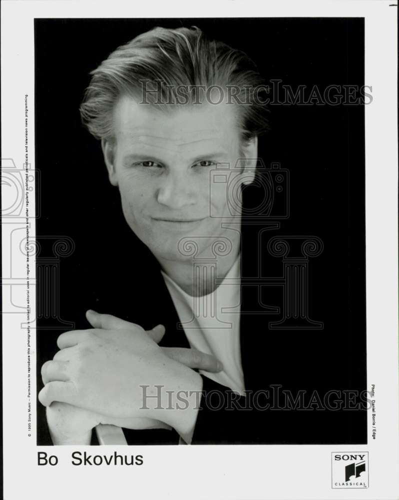 1995 Press Photo Bo Skovhus, musical artist - hcq45256- Historic Images