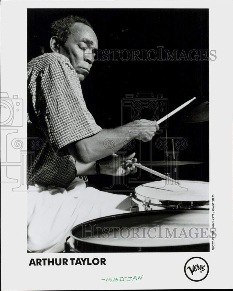 1993 Press Photo Musician Arthur Taylor - hcq45269- Historic Images