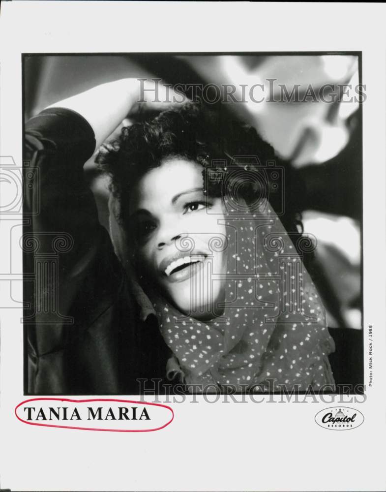 1988 Press Photo Singer Tania Maria - hcq45273- Historic Images